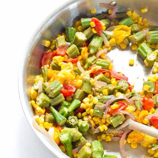 Okra Succotash