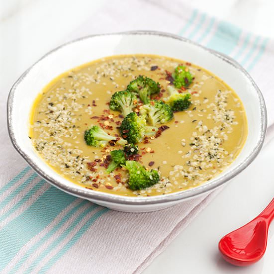 White Bean and Broccoli Soup