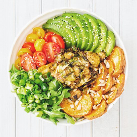 Lemon Tahini Buddha Bowl