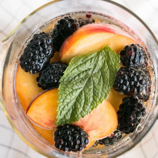 Blackberry Peach Sangria