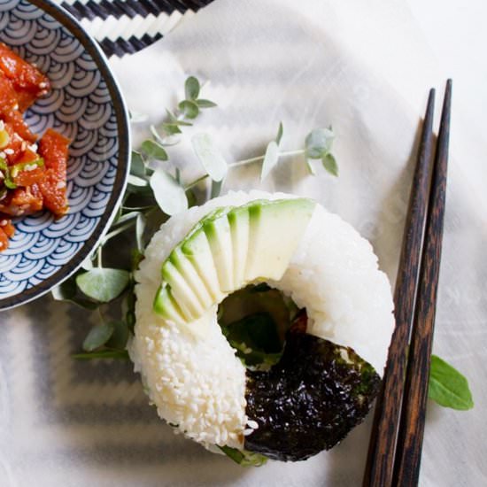 Tuna Poke Donut