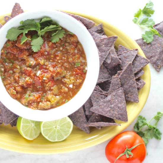 Simple Blender Salsa