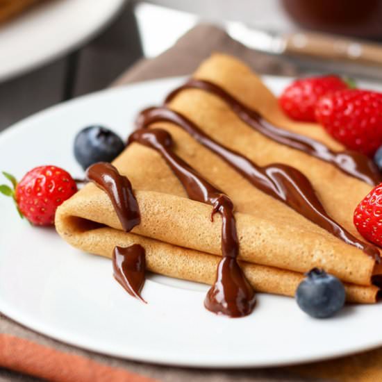 Easy Vegan French Crepes