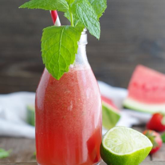 Watermelon,Guava & Strawberry Juice