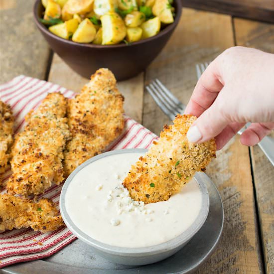 Baked chicken tenders