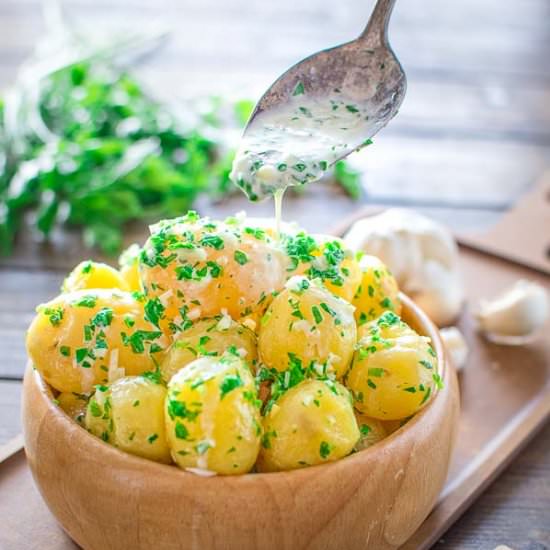 Creamy New Potatoes
