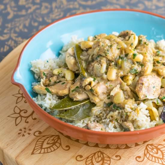 Instant Pot Cashew Chicken Curry