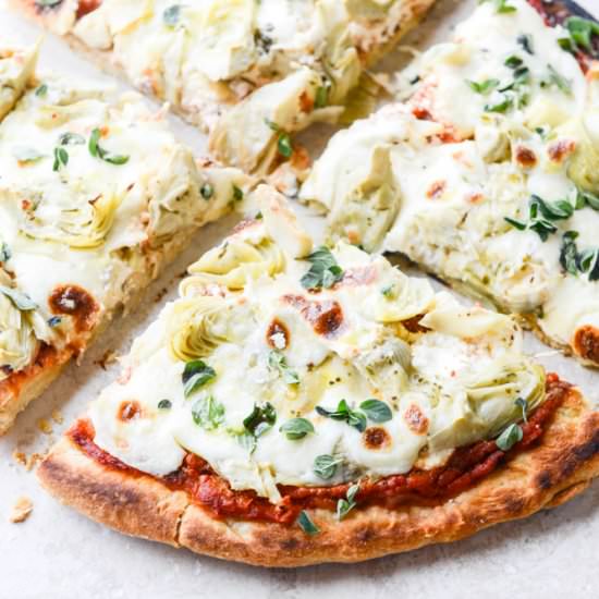 Artichoke Skillet Flatbread