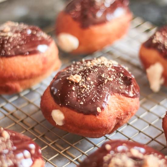 Cheesecake Filled Doughnuts