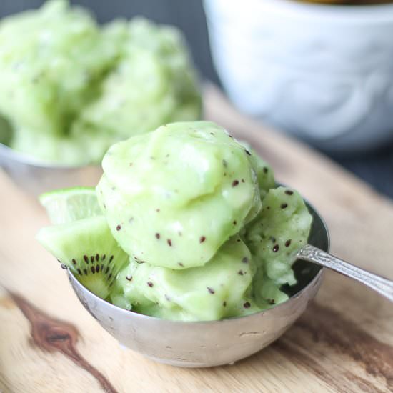 Kiwi Sorbet