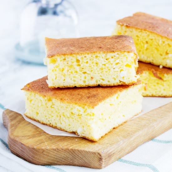 Easy Cottage Cheese Cornbread
