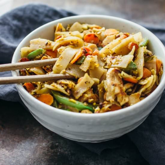 Pad See Ew with Chicken