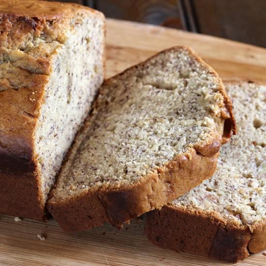 Eggless Banana Bread