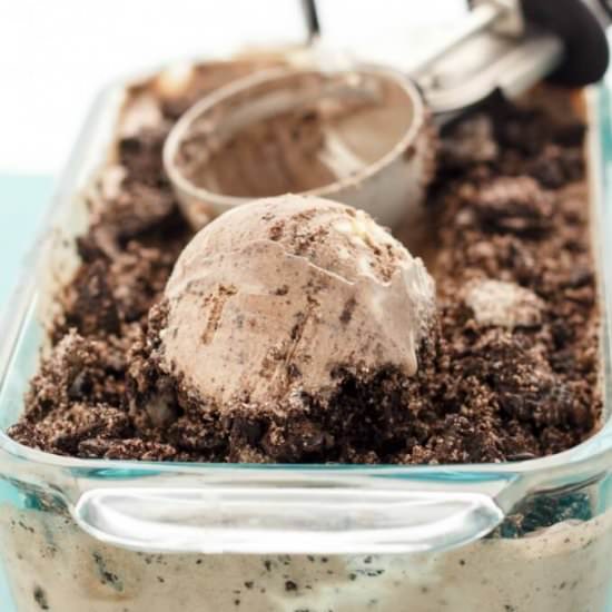 Oreos Cookies and Cream Ice Cream