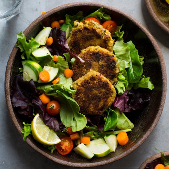 Spicy Quinoa Falafel Wrap
