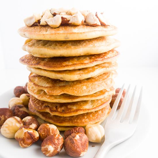 Hazelnut Pancakes (Paleo, Low Carb)