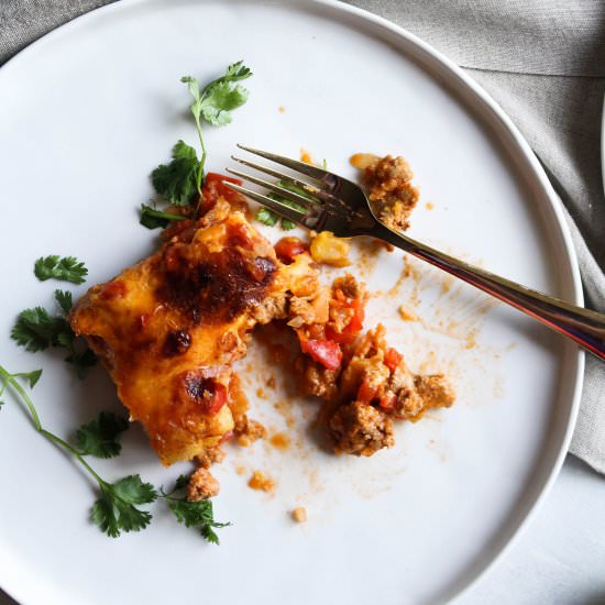 Sweet Plantain Lasagna