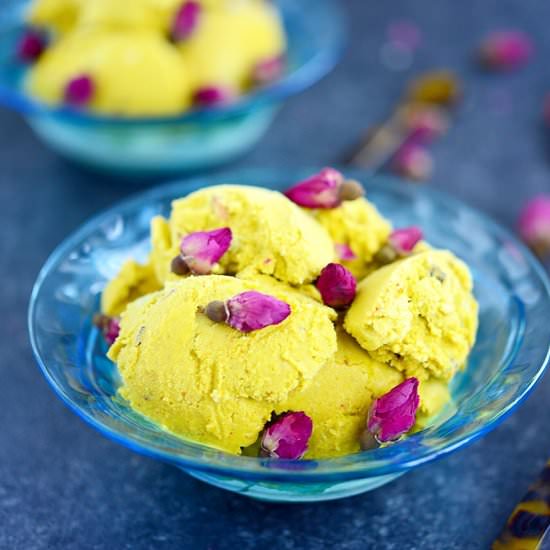Bastani – Persian Saffron Ice Cream