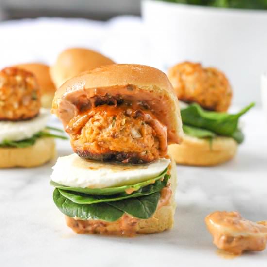 Chicken Meatball Sliders