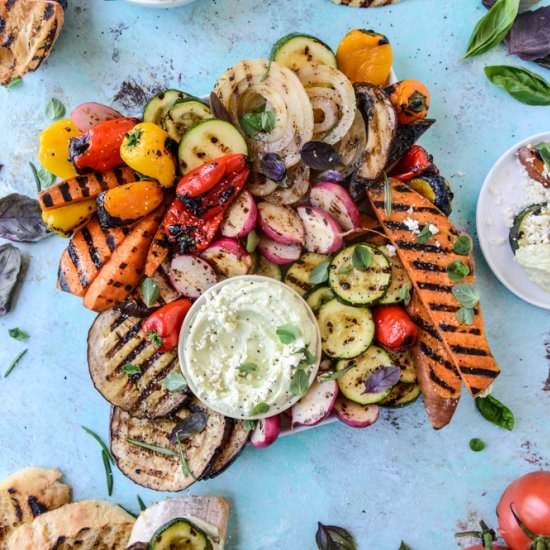 marinated grilled vegetables