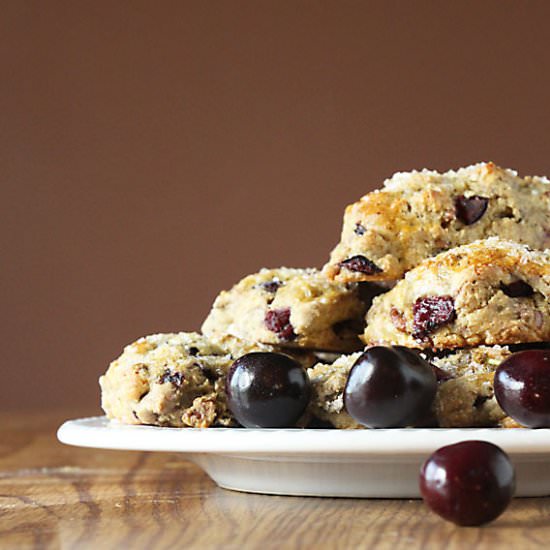 Cherry Maple Pecan Scones