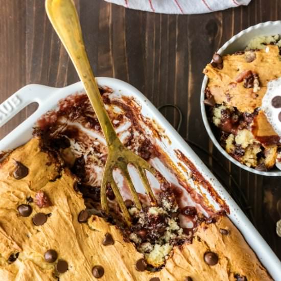 Banana Split Dump Cake