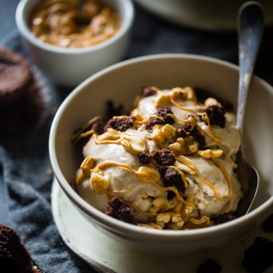 Chunky Monkey Banana Ice Cream Bowl