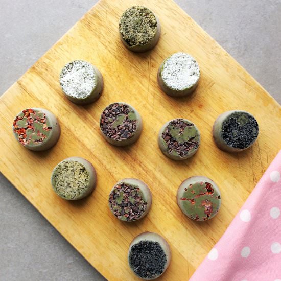 Matcha Cacao Nice Cream Cups