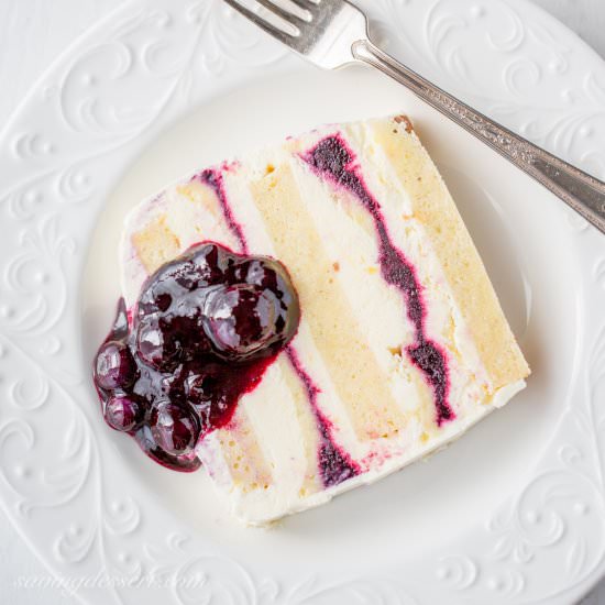 Blueberry-Lemon Icebox Cake