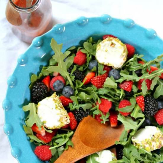 Berry and Goat Cheese Salad