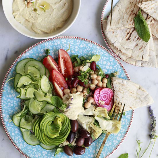 Greek Salad Buddha Bowls