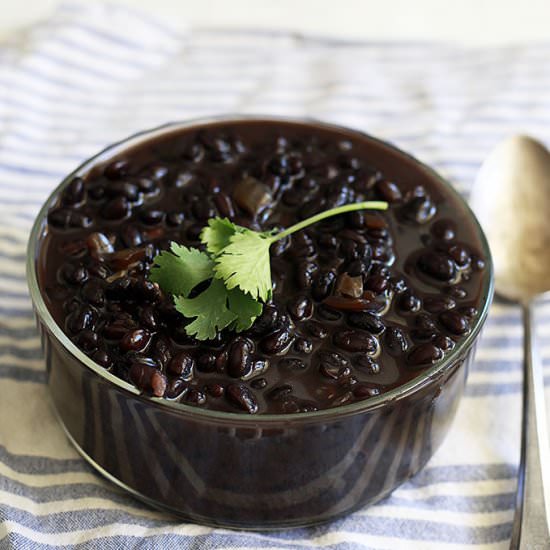 Slow Cooker Black Beans