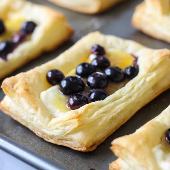 Blueberry Lemon Pastries