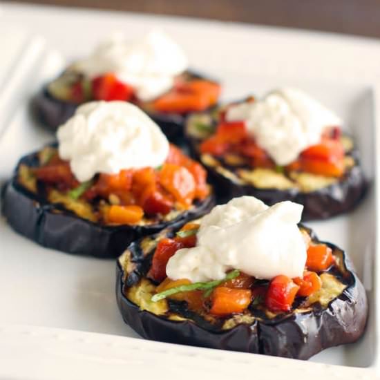 Eggplant Bruschetta
