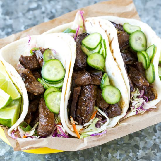 Korean BBQ Tacos