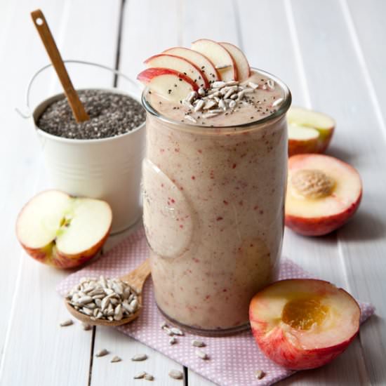 Peach and Apple Smoothie