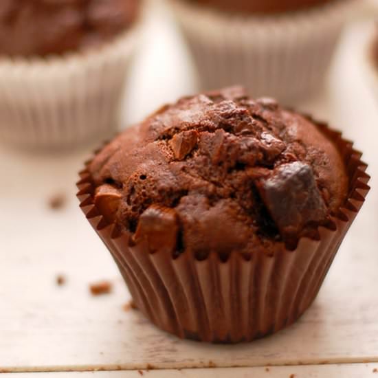 Double Chocolate Muffins