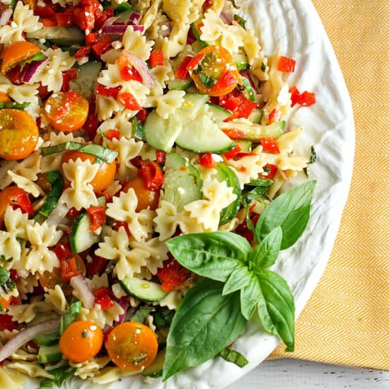 Summer Vegetable Pasta Salad
