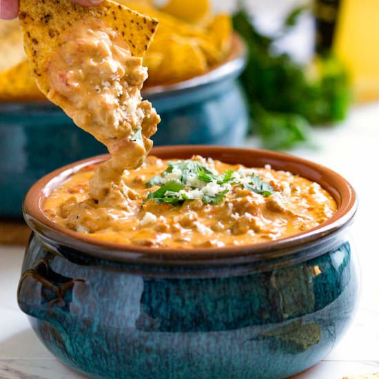 Beef Queso Dip