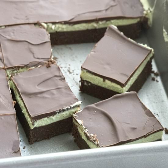 Grasshopper Brownies