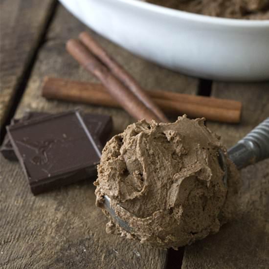 Mexican Chocolate Avocado Ice Cream