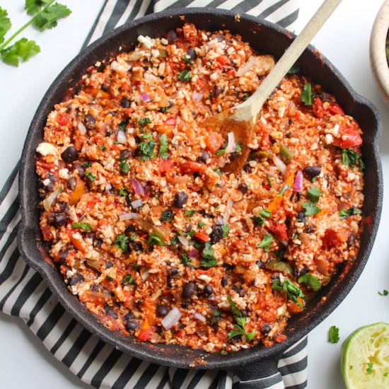 Mexican Style Cauliflower Rice