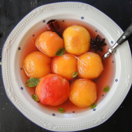 Chilled Peach Soup