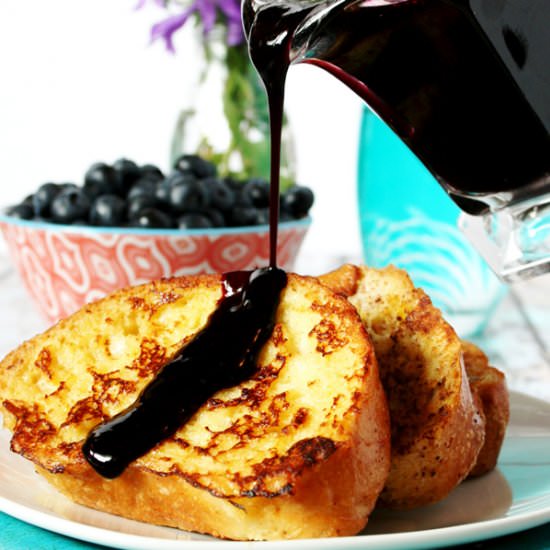 Home Made Blueberry Syrup