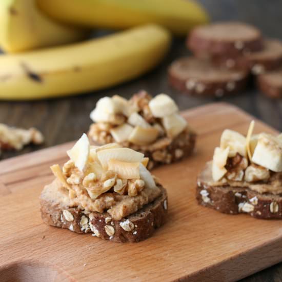 Banana Bruschetta