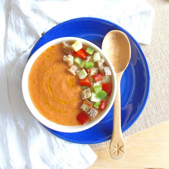 Traditional Andalusian Gazpacho