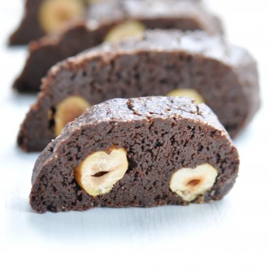 Cookies with Cocoa & Hazelnuts
