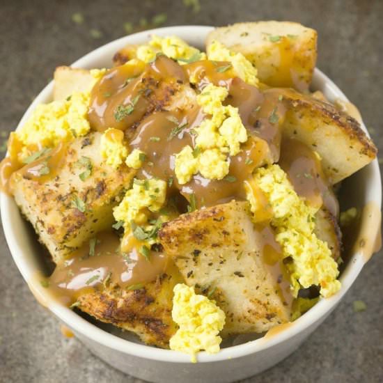 Healthy Breakfast Poutine