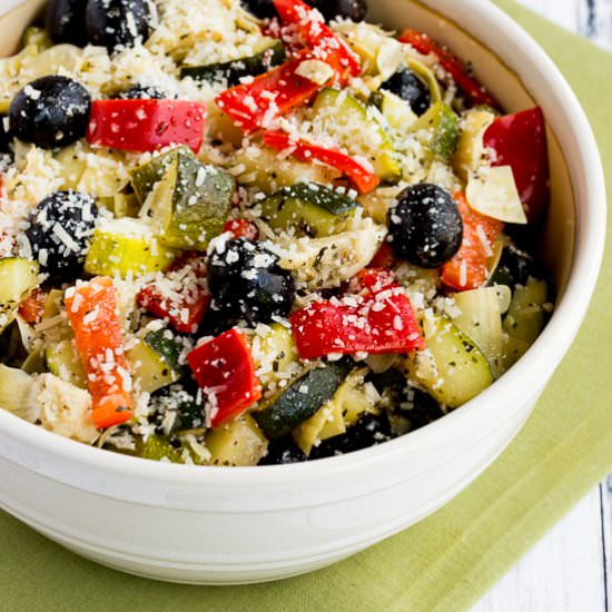 Marinated Zucchini Salad