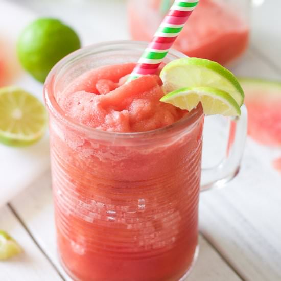 Frozen Watermelon Jalapeno Bellini